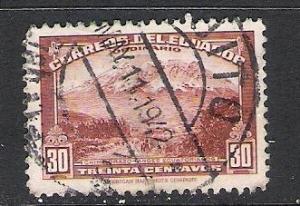ECUADOR 407 VFU K396 A