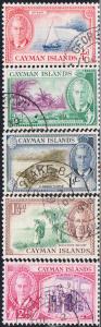 Cayman Islands #122-134 Used Set