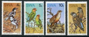 South West Africa SG260/3 1974 Birds set U/M Cat 17 pounds