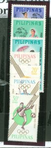 Philippines #915-18/1226-8 Mint (NH) Single (Complete Set)