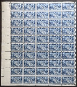 Scott 906 LINCOLN & SUN-YAT SEN Sheet of 50 US 5¢ Stamps MNH 1941