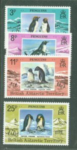 British Antarctic Territory #72-75  Single (Complete Set)