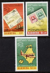 BARBUDA - 1974 - UPU Centenary - Perf 3v Set - Mint Never Hinged