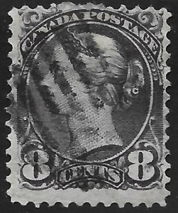Canada #44b 8c Queen Victoria