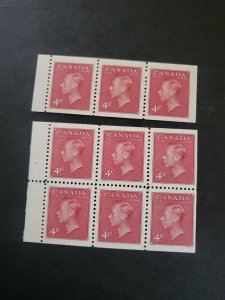 Stamps Canada Scott #287a-b never hinged