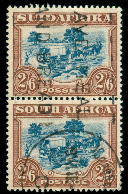 MOMEN: SOUTH AFRICA SG #37 1927-30 USED LOT #60030