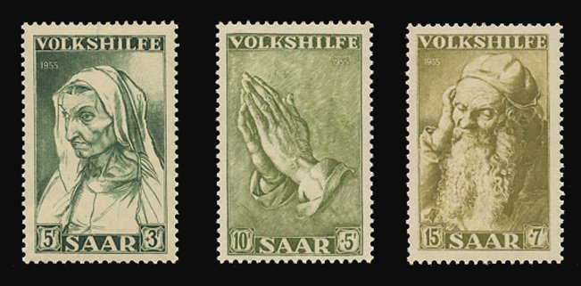 SAAR Scott # B 105-7 - MINT, Never Hinged, F-VF or Better