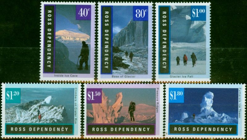 Ross Dependency 1996 Antarctic Landscapes Set of 6 SG38-43 V.F MNH