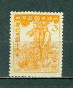 MANCHUKUO 1942 #146 MINT NO THINS