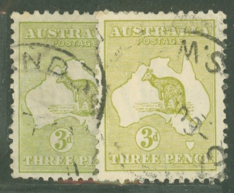 Australia  #47-47a Used