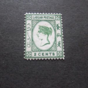 Labuan 1883 Sc 16 MH