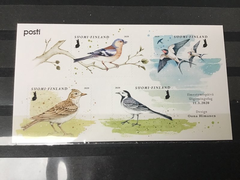 Finland - Postfris/MNH - Sheet Birds 2020