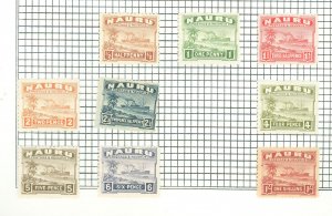 Nauru #17/27a Unused Single