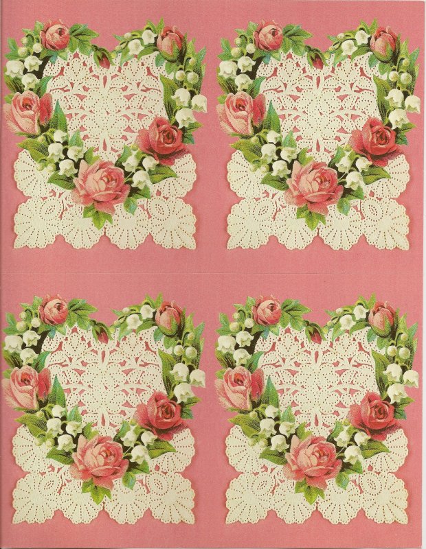 USA   Scott  UX300  Victorian Love   Uncut Sheet    MNH