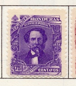 Honduras 1893 Early Issue Fine Mint Hinged 75c. 175724