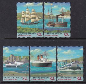 UN New York 709-713 MNH VF