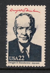 Scott # 2219g Eisenhower  used   Single