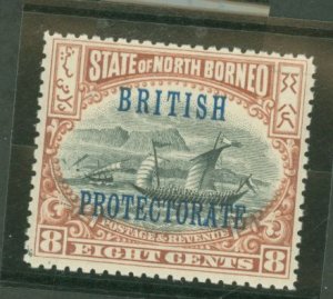 North Borneo #111 Mint (NH) Single