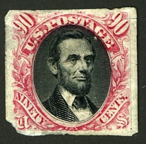 U.S. #122P3 PROOF THINS