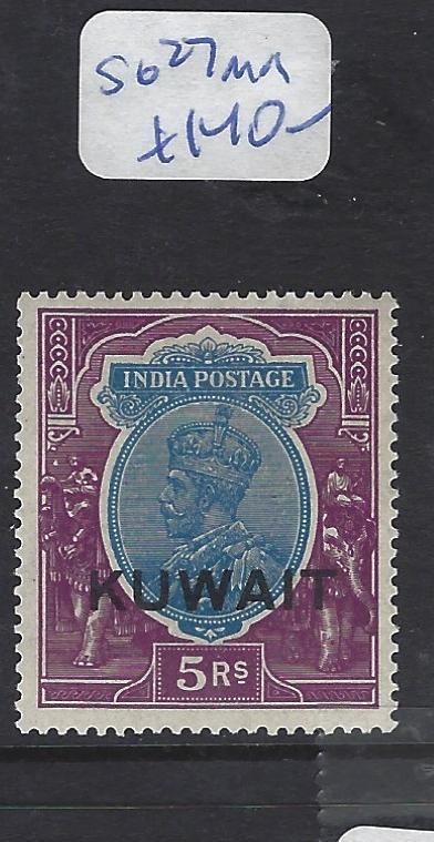 KUWAIT  (PP2102B)  ON INDIA KGV  5R  SG 27  MOG