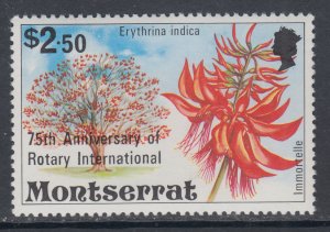 Montserrat 420 Tree MNH VF