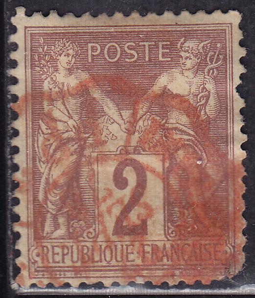 France 88 Peace & Commerce 2c 1877