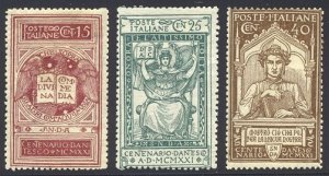 ITALY 33% of CAT SALE - #133-35 Mint LH