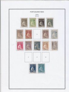 Portuguese india Stamps Ref 15012