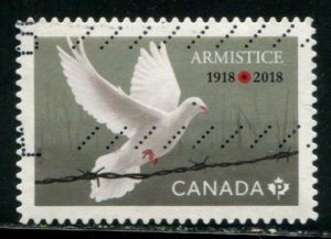 3131 Canada P World War I Armistice SA, used