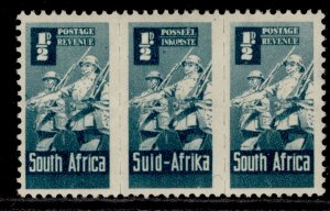 SOUTH AFRICA GVI SG97, ½d blue-green, M MINT.