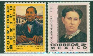 Mexico 1043-4 MNH BIN$ 0.80