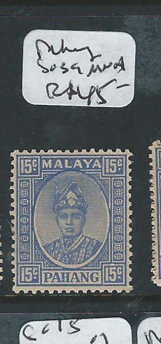 MALAYA PAHANG  (PP2607B)  15C  SG 39   MNH