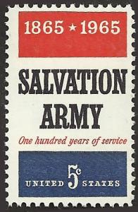 # 1267 MINT NEVER HINGED SALVATION ARMY