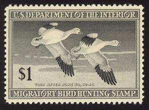 Scott #RW14 Mint, OG, NH, 2005 PSE  Graded XF-Sup 95