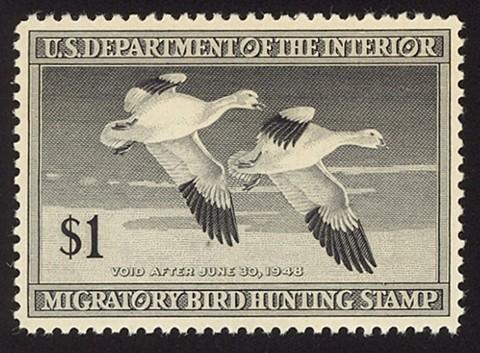 Scott #RW14 Mint, OG, NH, 2005 PSE  Graded XF-Sup 95