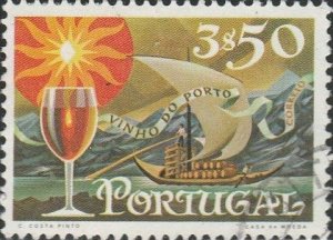 Portugal, #1086 Used From 1970   pencil marks on back