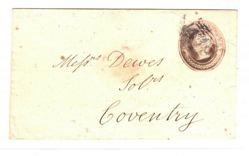 GB Herefords Cover 1845 *ASTON* UDC Undated Circle Ludlow{samwells-covers} MM194