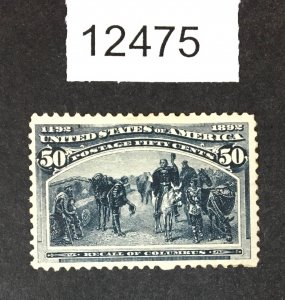 MOMEN: US STAMPS # 240 UNUSED APPEARS MINT OG NH LOT #12475