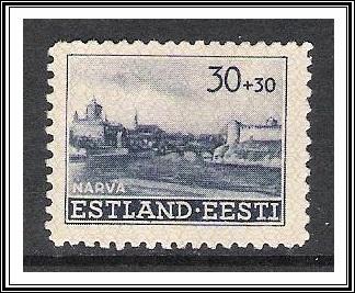 Estonia #NB3 Occupation Semi-Postal NG