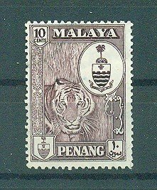 Malaya - Penang sc# 61 mng cat value $.35