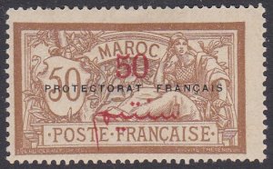 French Morocco Sc #51 Mint Hinged