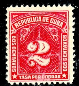 Cuba, Scott #J6, Unused, Hinged