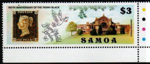 SAMOA SG846 1990 STAMP WORLD LONDON  MNH