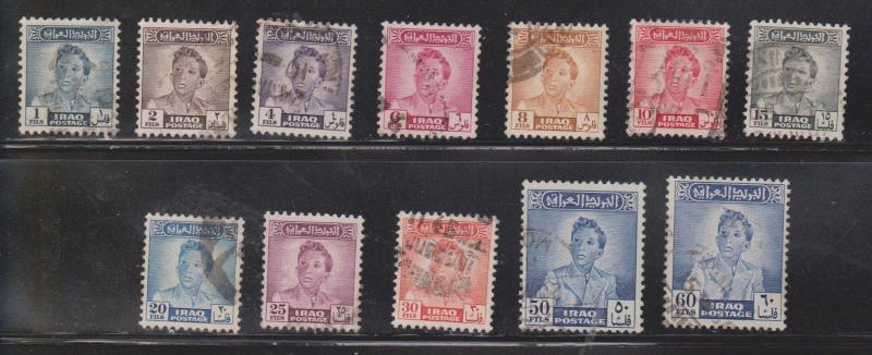 IRAQ Scott # Between 110 - 124 Used - Not Full Set