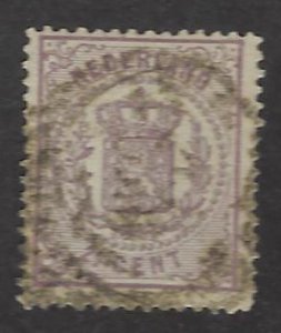 Netherlands  SC#22 Used F-VF SCV$70.00...Value!