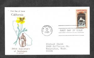 U S 1373 FDC Cachet Craft!