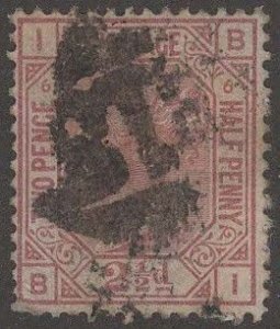 Great Britain , 67, used, plate 6.