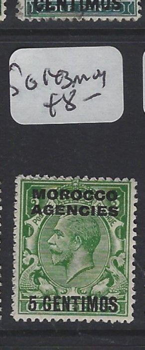 MOROCCO AGENCIES   (P1305B) KGV   5C     SG  143   MOG