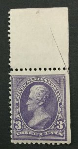 MOMEN: US #253 NO WATERMARK MINT OG NH $325 #300159