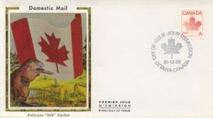 1981 Canada Maple Leaf (Scott 907) Colorano FDC